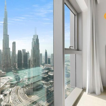 Downtown Views 3 Bedroom W Nanny Full Burj Khalifa View Connected To Dubai Mall Zewnętrze zdjęcie