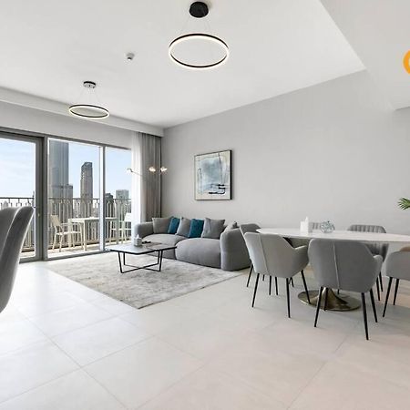 Downtown Views 3 Bedroom W Nanny Full Burj Khalifa View Connected To Dubai Mall Zewnętrze zdjęcie