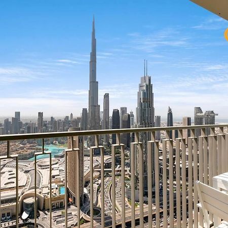 Downtown Views 3 Bedroom W Nanny Full Burj Khalifa View Connected To Dubai Mall Zewnętrze zdjęcie