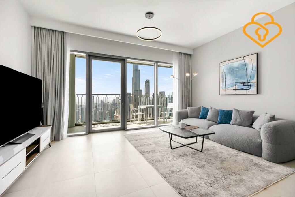 Downtown Views 3 Bedroom W Nanny Full Burj Khalifa View Connected To Dubai Mall Zewnętrze zdjęcie