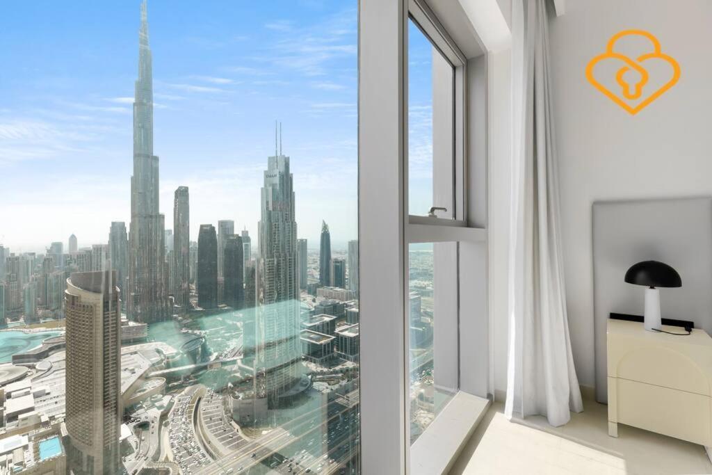 Downtown Views 3 Bedroom W Nanny Full Burj Khalifa View Connected To Dubai Mall Zewnętrze zdjęcie