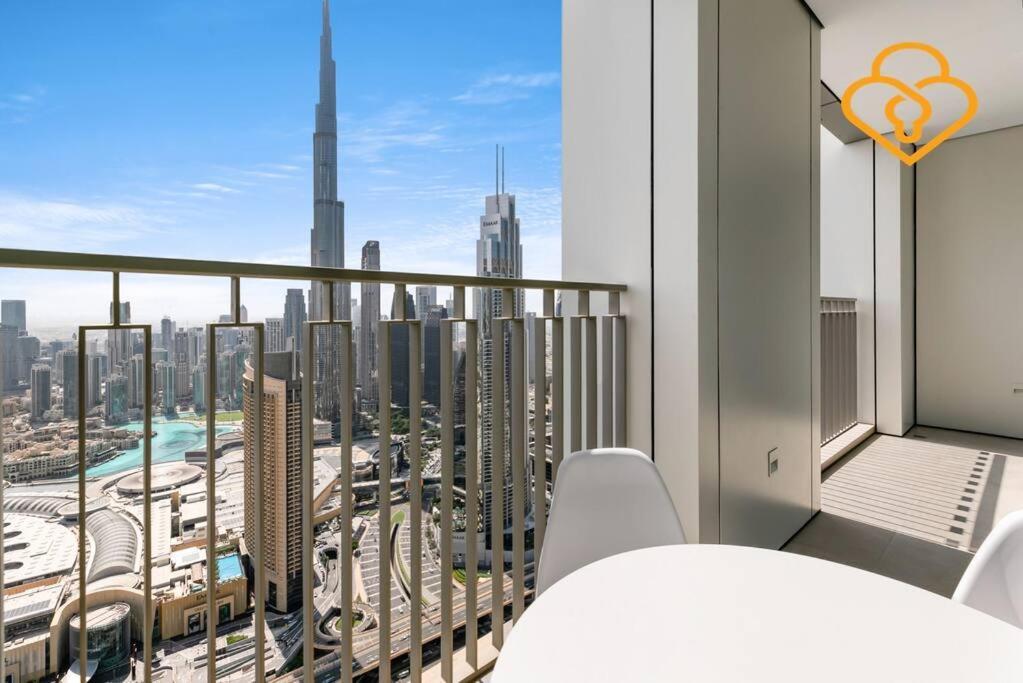 Downtown Views 3 Bedroom W Nanny Full Burj Khalifa View Connected To Dubai Mall Zewnętrze zdjęcie