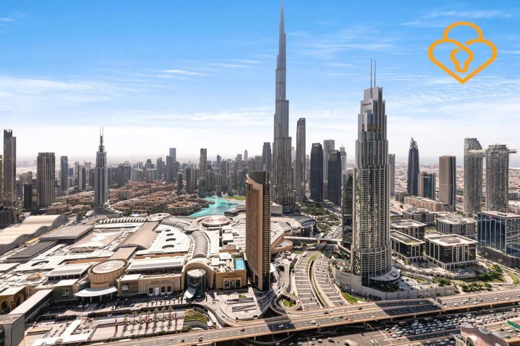 Downtown Views 3 Bedroom W Nanny Full Burj Khalifa View Connected To Dubai Mall Zewnętrze zdjęcie