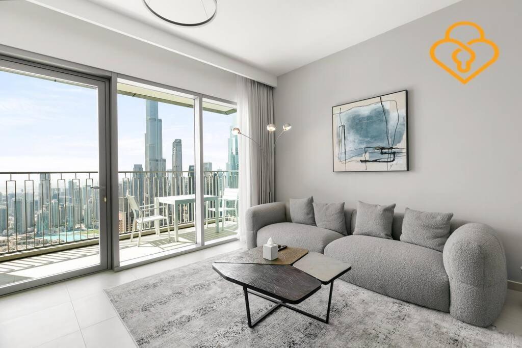 Downtown Views 3 Bedroom W Nanny Full Burj Khalifa View Connected To Dubai Mall Zewnętrze zdjęcie